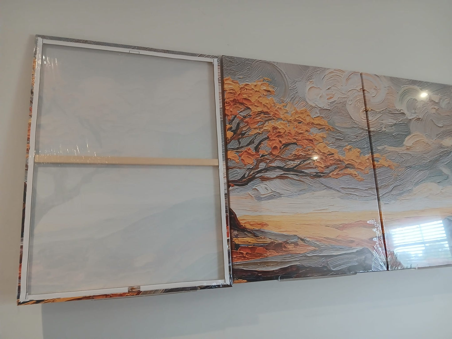 Autumn Landscape Canvas Print Wall Art Set