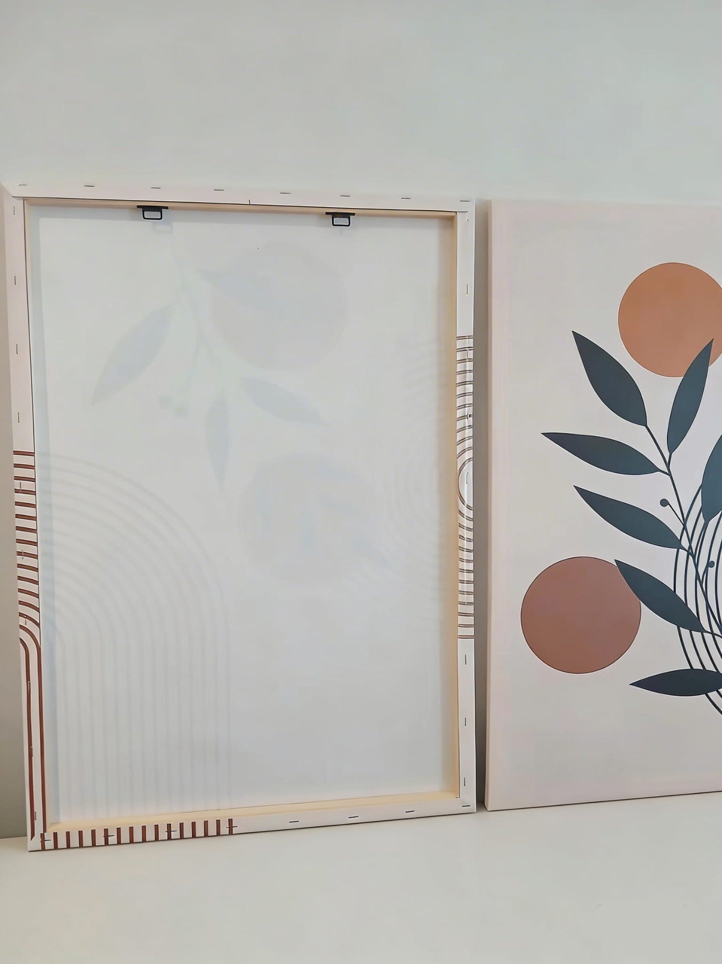 Bohemian Geometric & Nature Canvas Print Wall Art