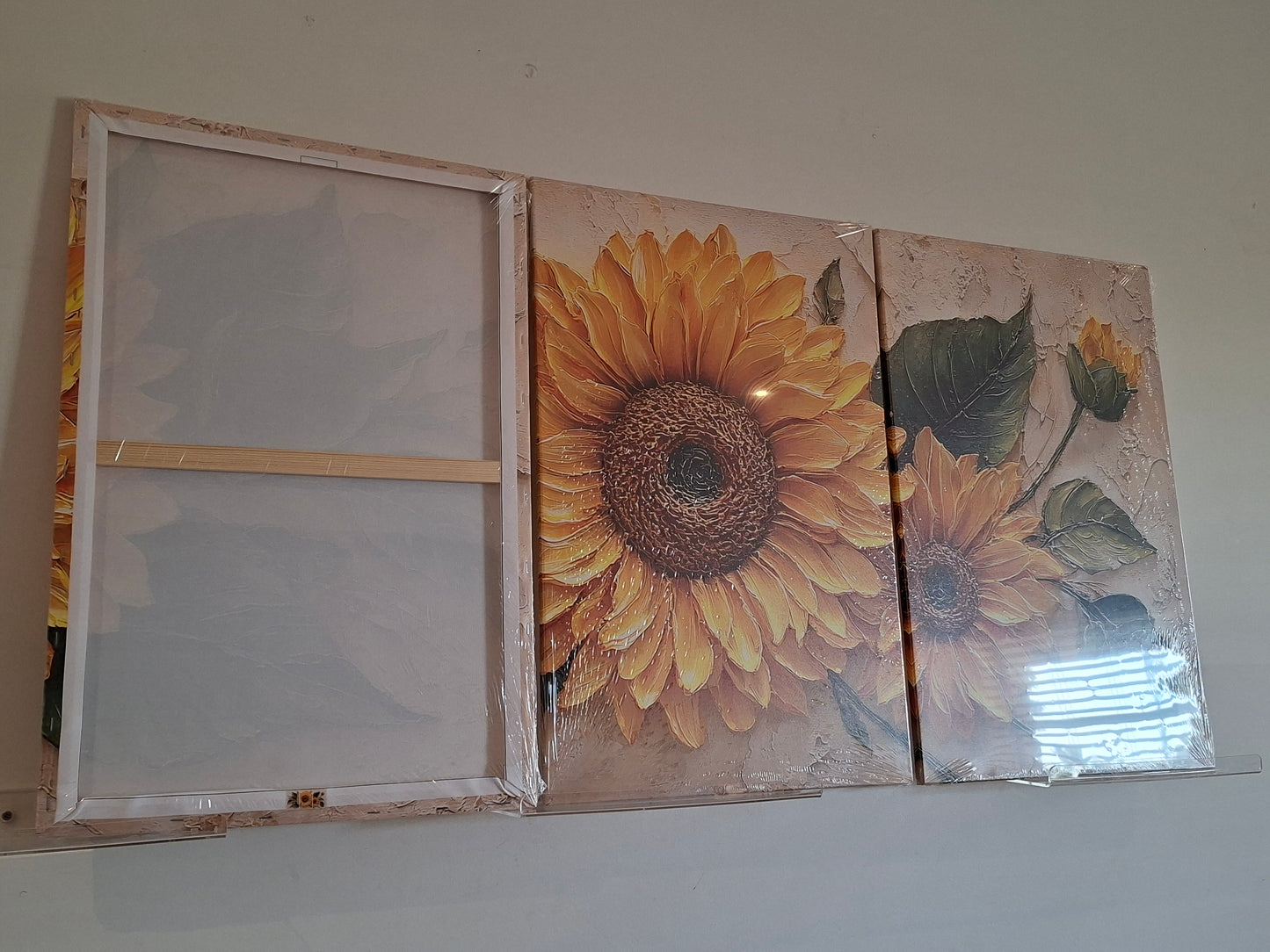 Sunflower Canvas Wall Art Set