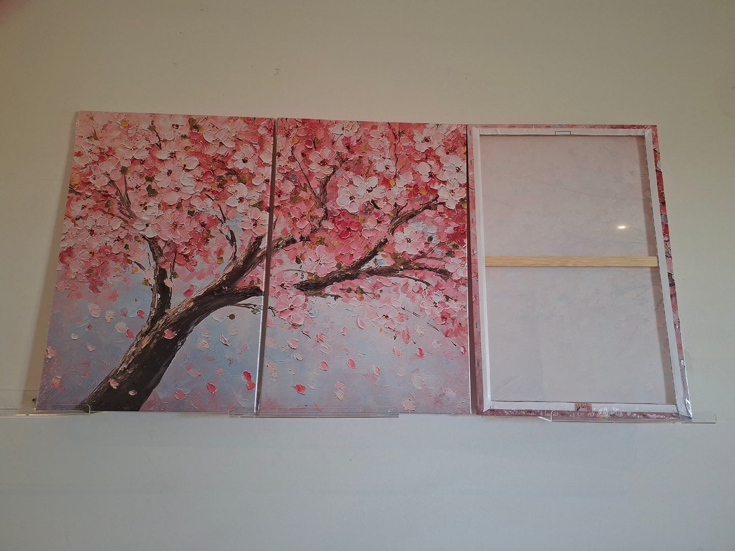 Cherry Blossom Canvas Wall Art Set