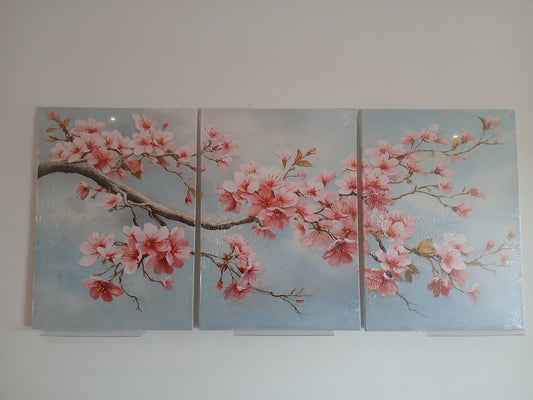 Romantic Blossom Floral Canvas Print Wall Art