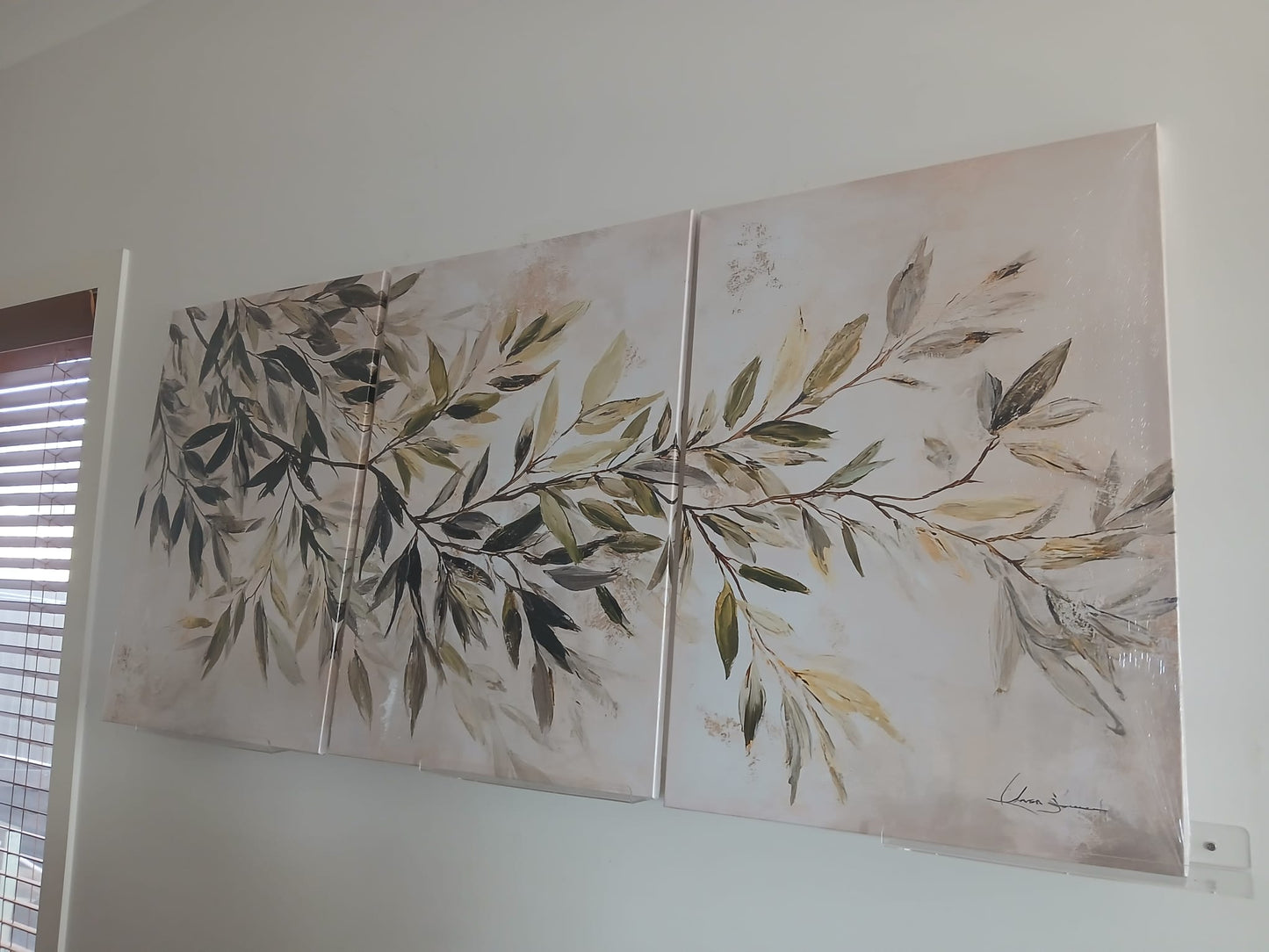 Greenery Botanical Canvas Print Wall Art Set