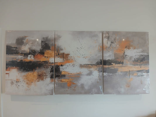 Abstract Urban Landscape Canvas Print Wall Art Set