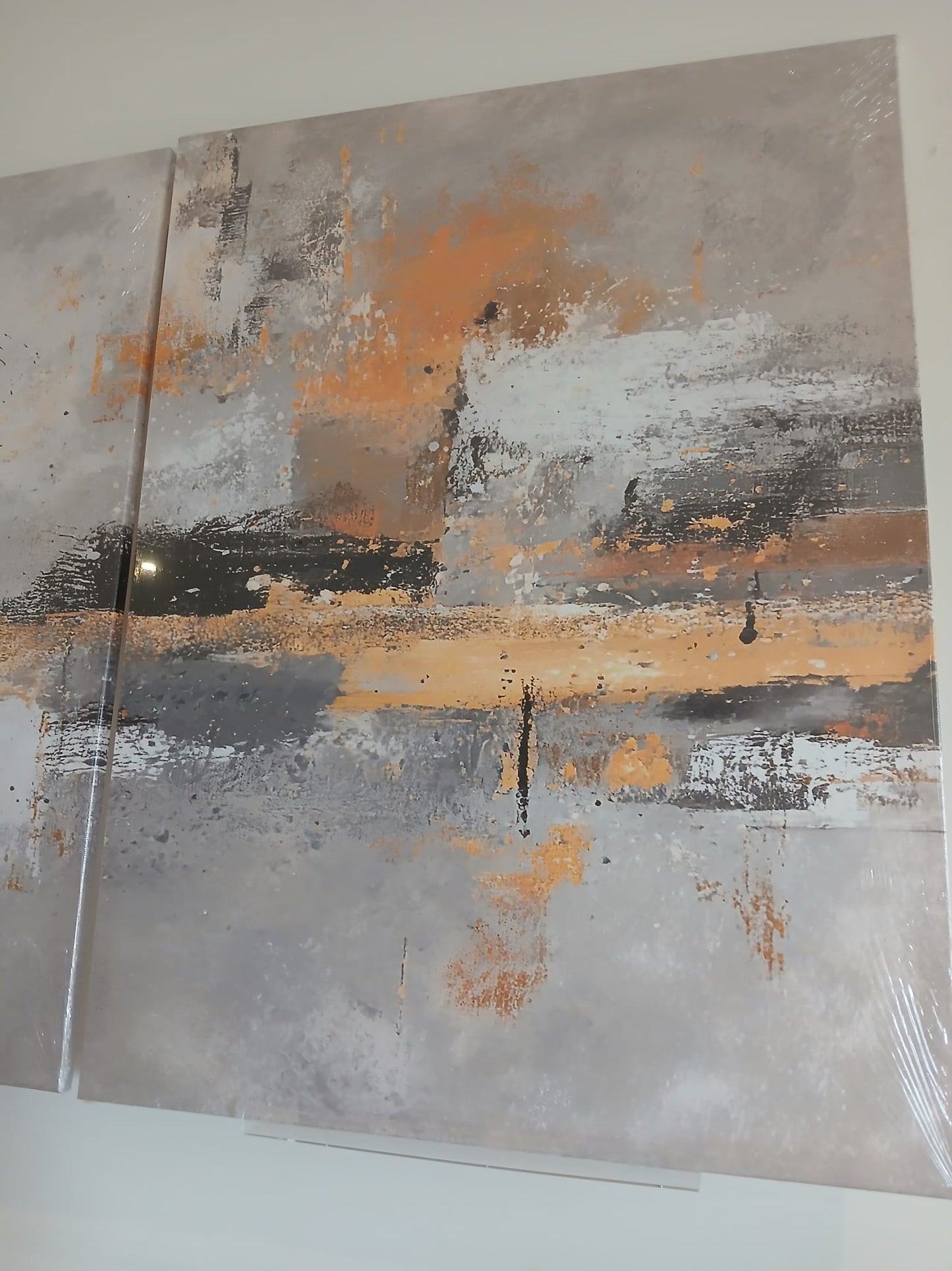 Abstract Urban Landscape Canvas Print Wall Art Set