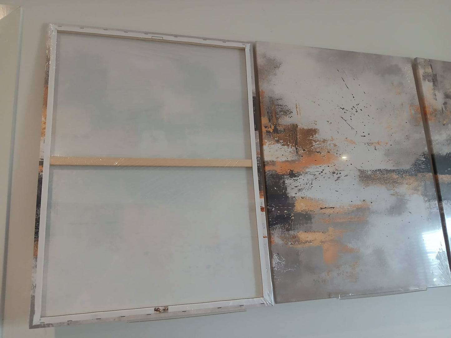Abstract Urban Landscape Canvas Print Wall Art Set