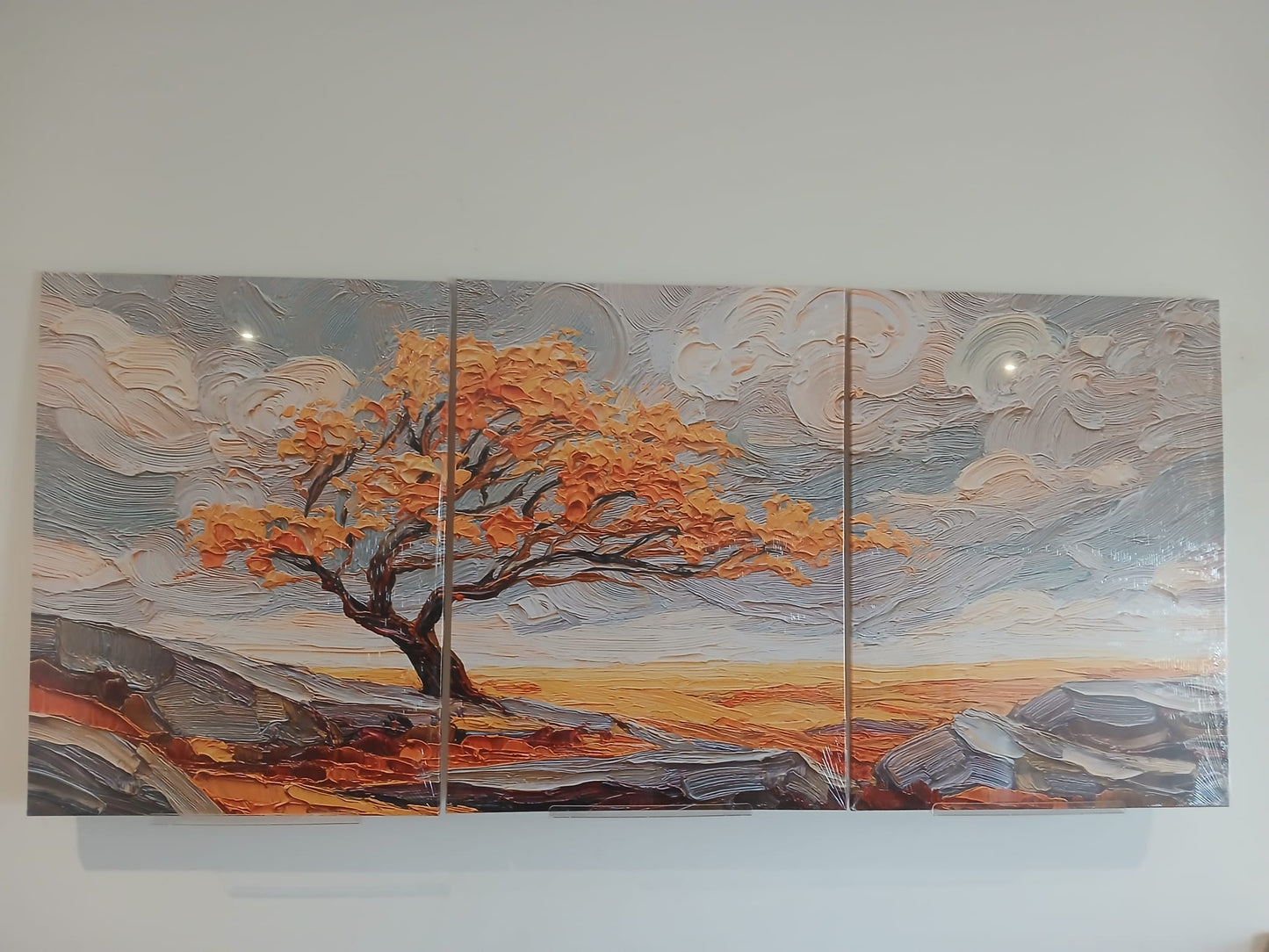 Autumn Landscape Canvas Print Wall Art Set