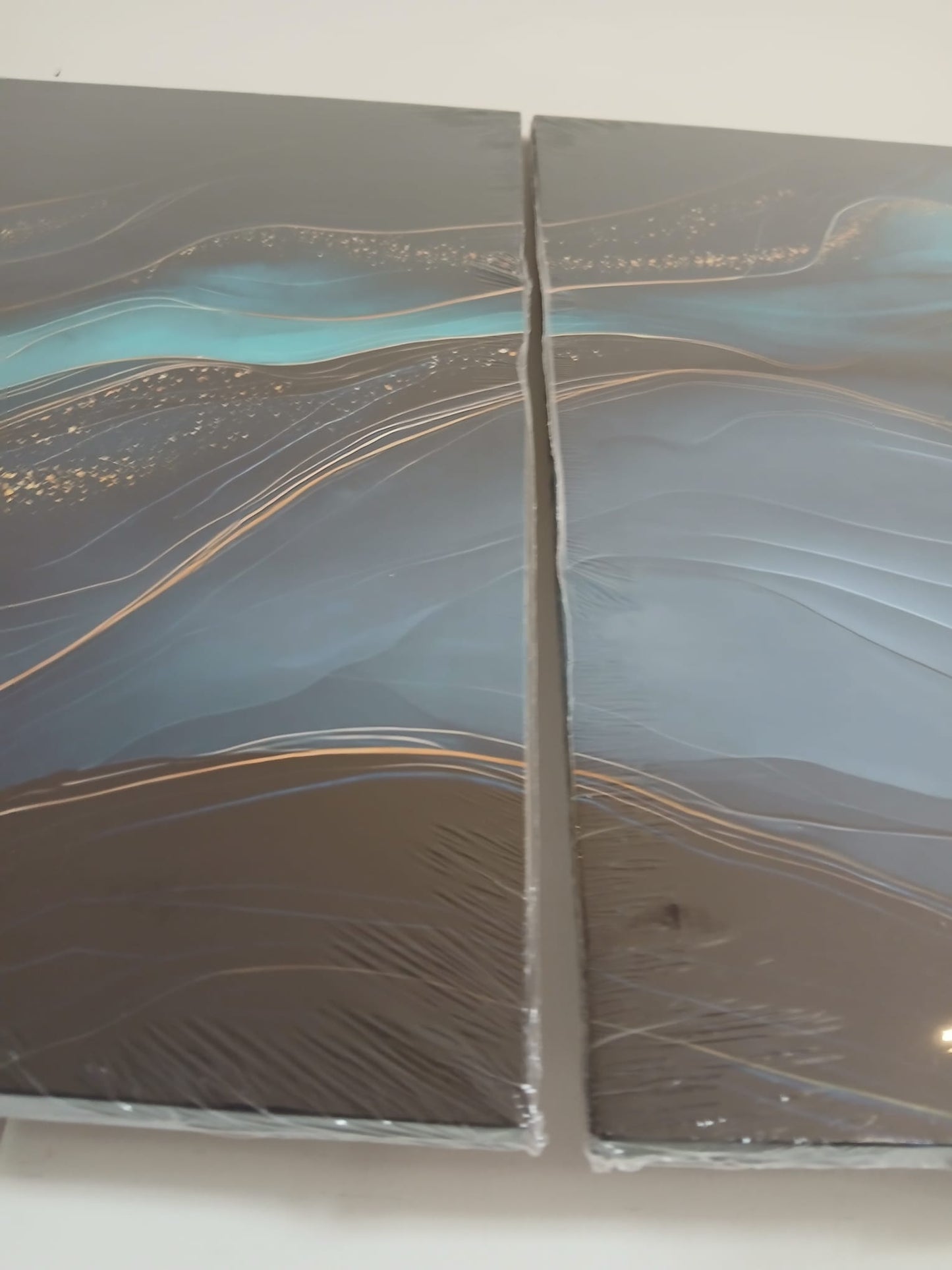 Luxury Abstract Canvas Print Wall Art Set