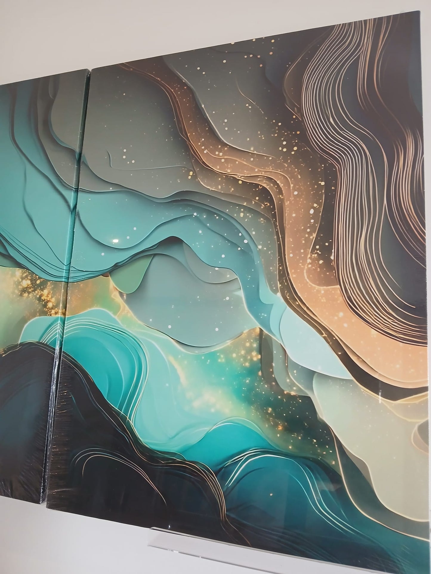 Luxury Fashion Abstract Canvas Print Wall Art Set