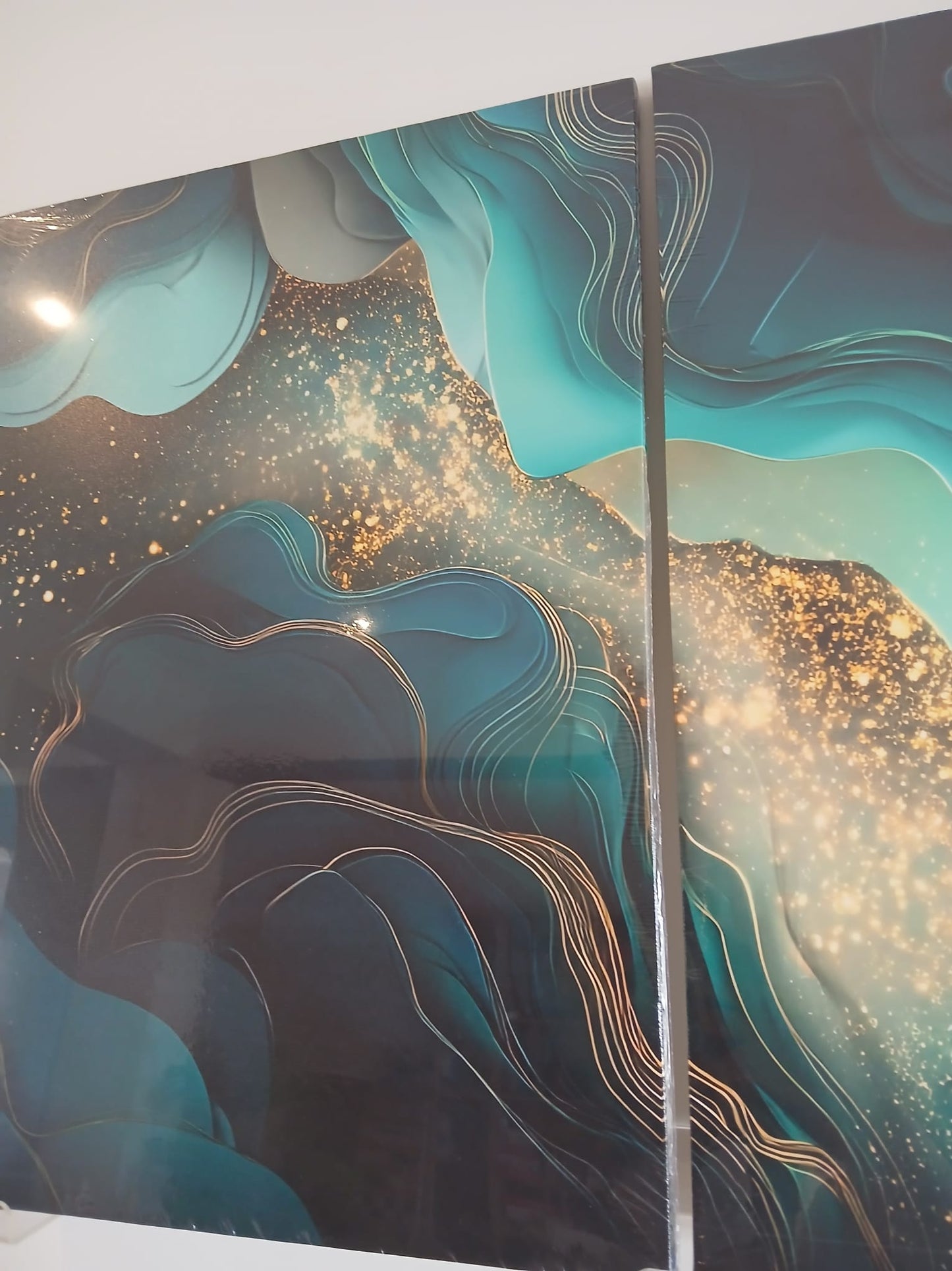 Luxury Fashion Abstract Canvas Print Wall Art Set