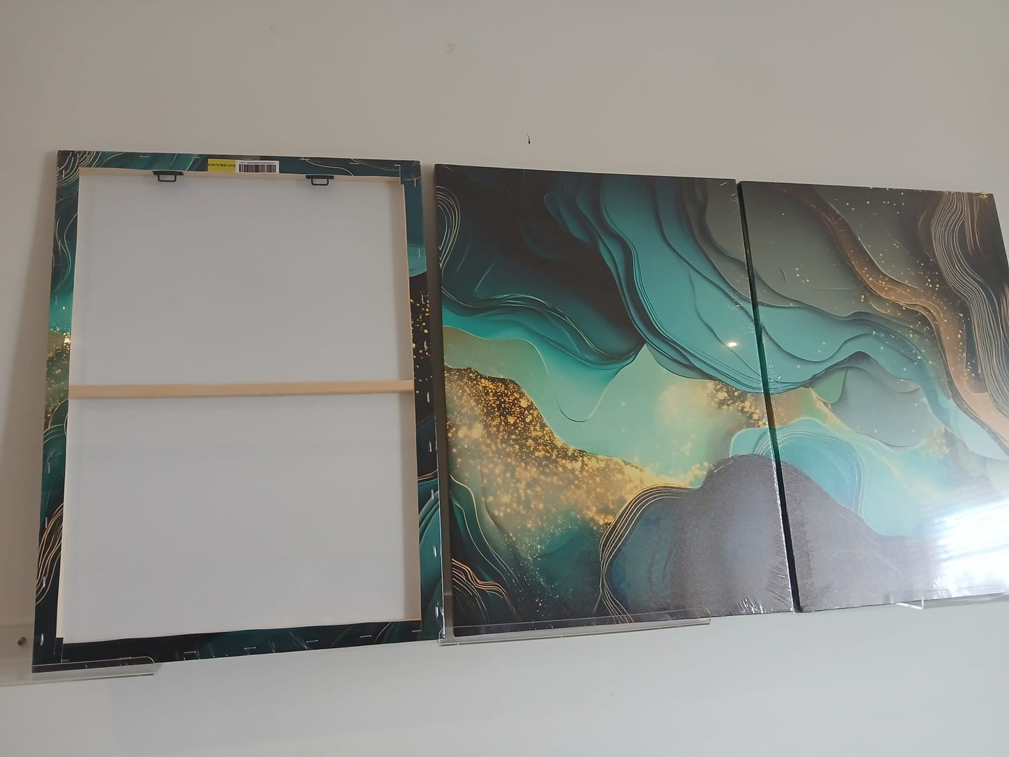 Luxury Fashion Abstract Canvas Print Wall Art Set