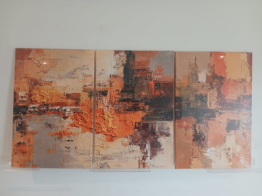 Modern Brushstroke Elegance Canvas Print Wall Art