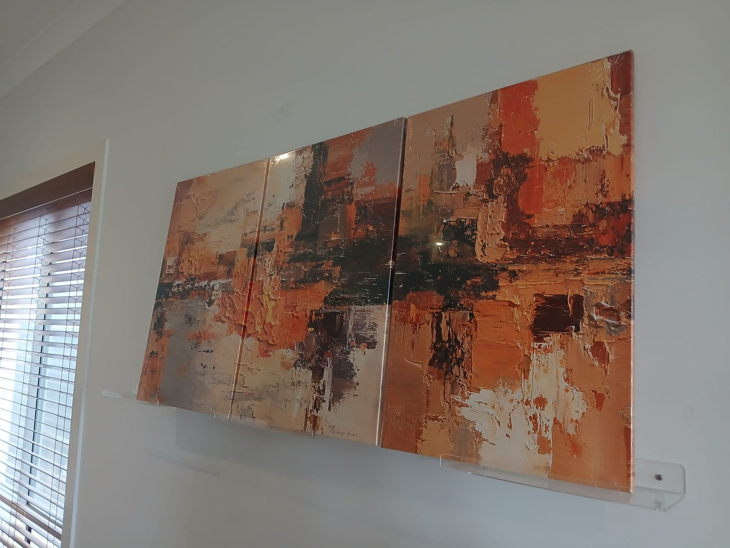 Modern Brushstroke Elegance Canvas Print Wall Art