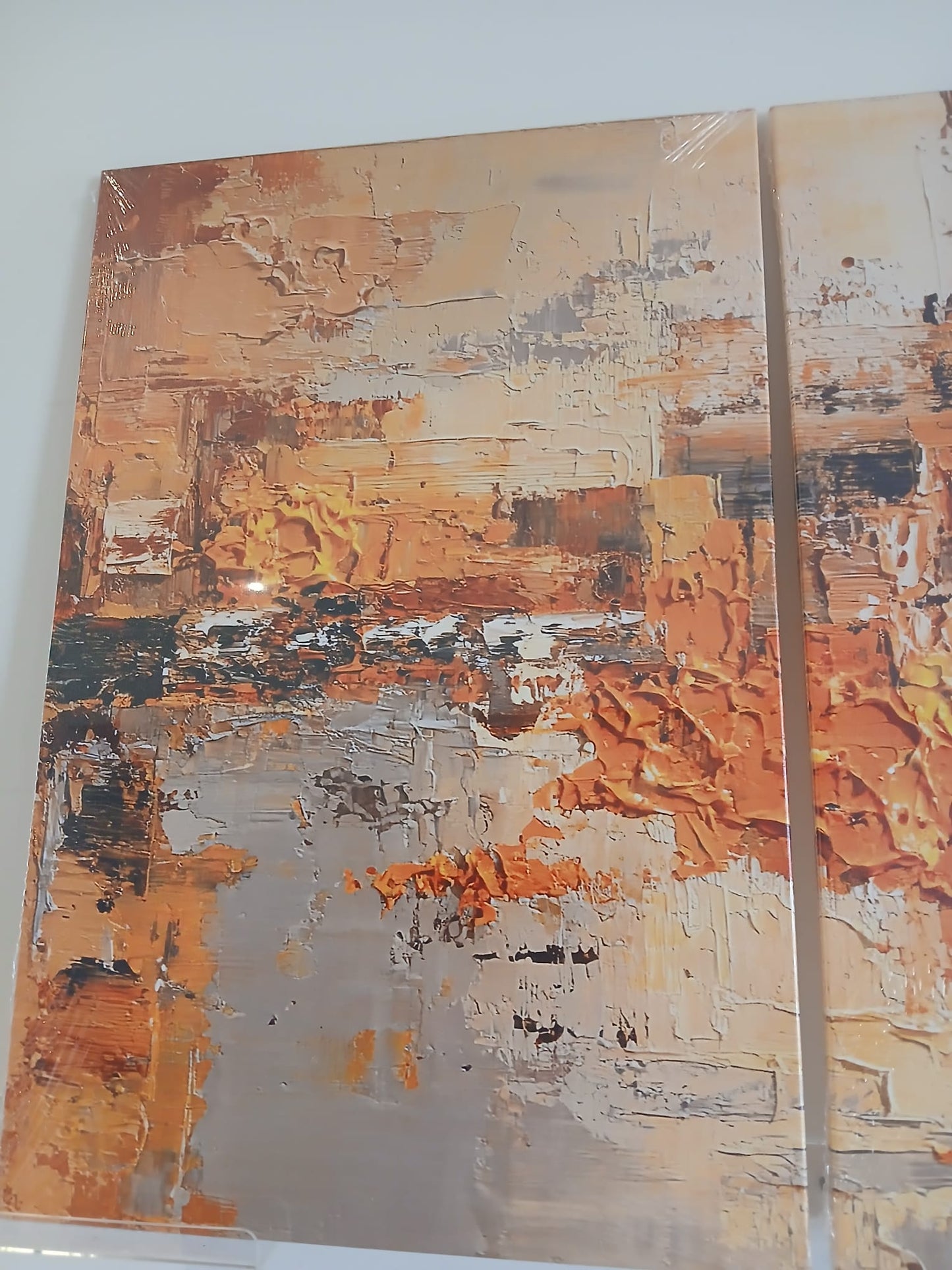 Modern Brushstroke Elegance Canvas Print Wall Art