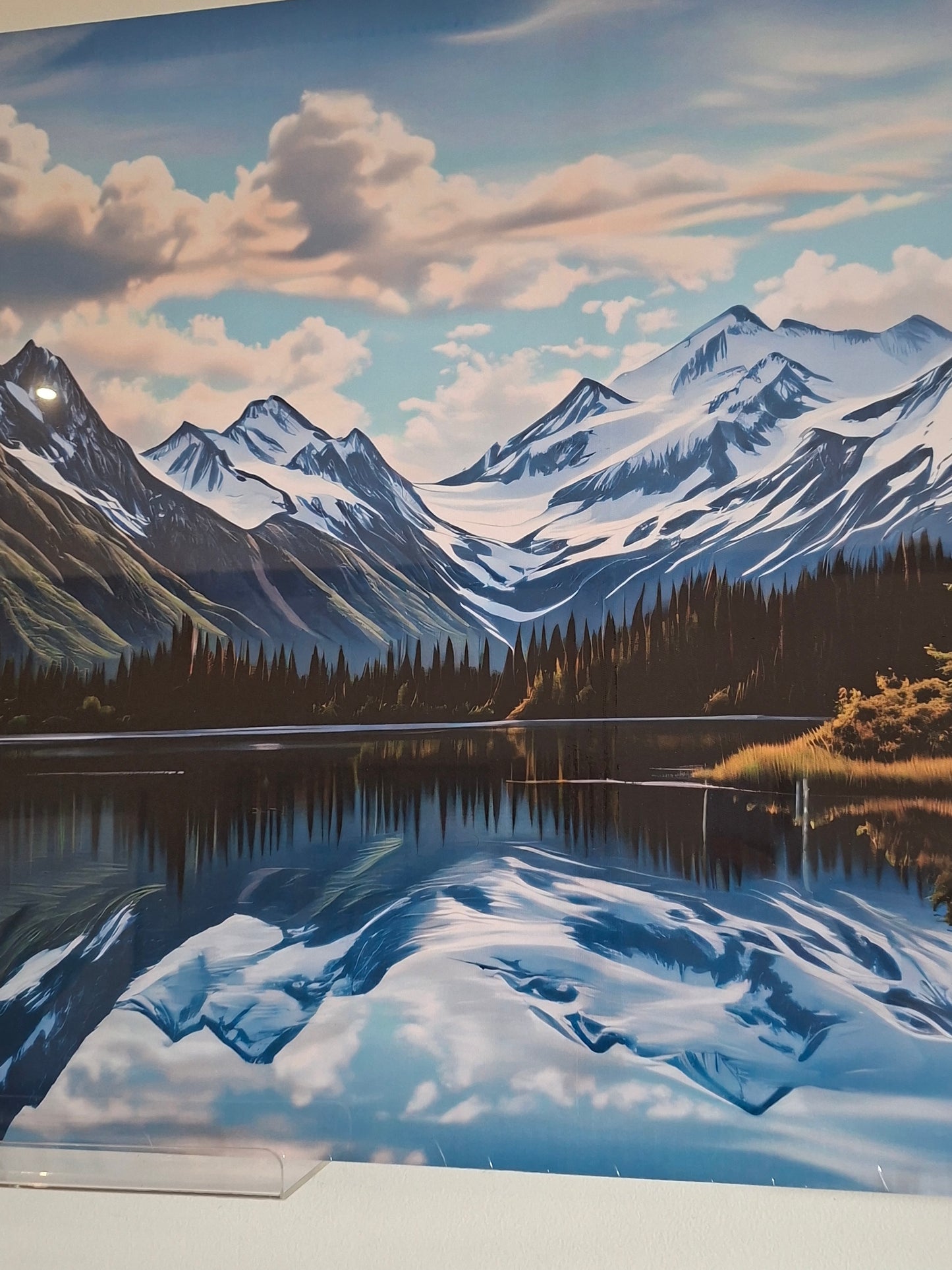 Mountain Lake Landscape Canvas Wall Art Set – Serene Nature Décor
