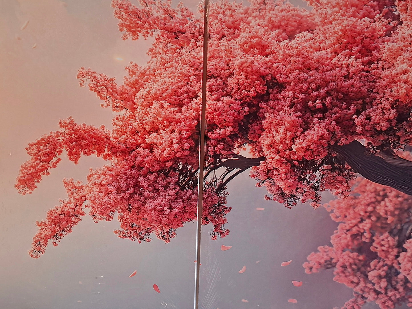 Cherry Blossom Tree Wall Art Set