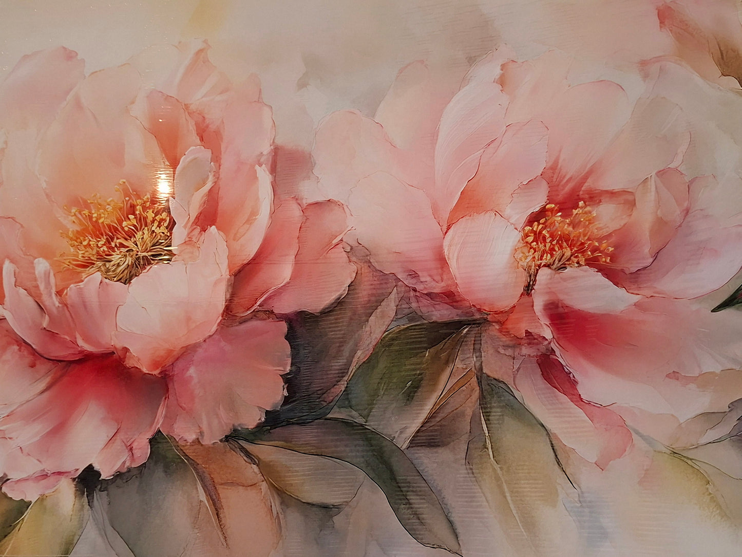 1pc - Elegant Blossom Canvas Wall Art