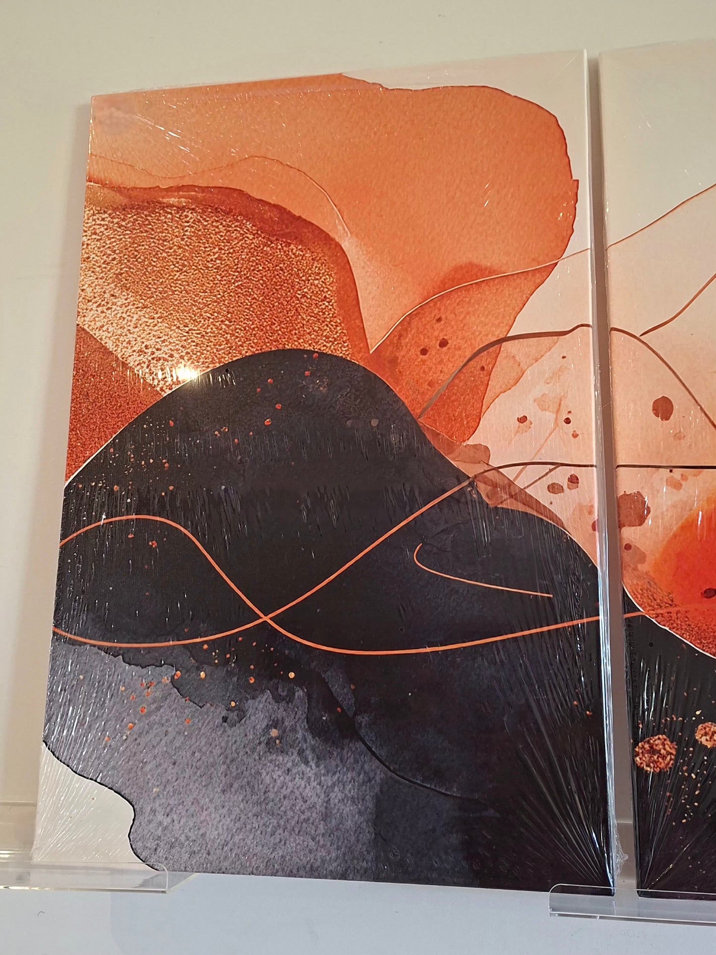 Elegant Gradient Abstract Wall Art Set