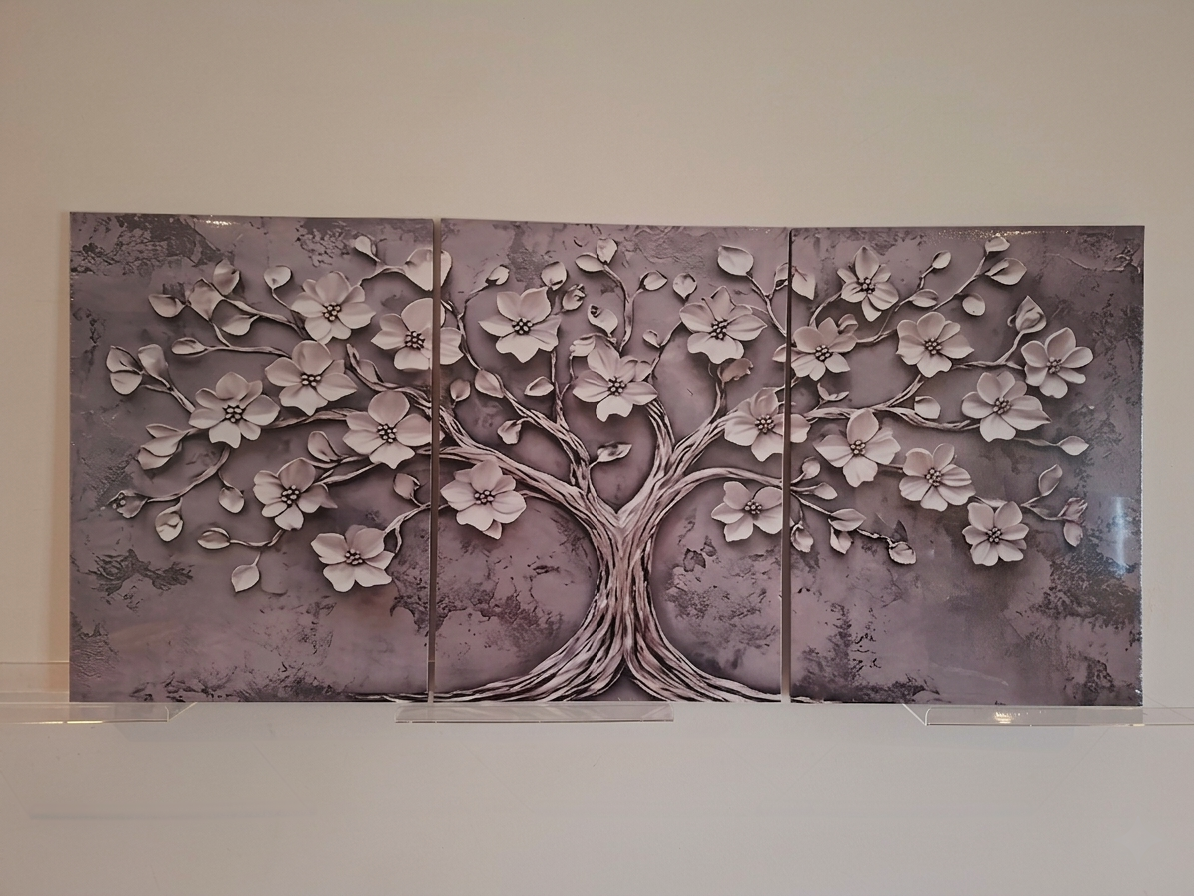 Blossom Tree Canvas Wall Art Set