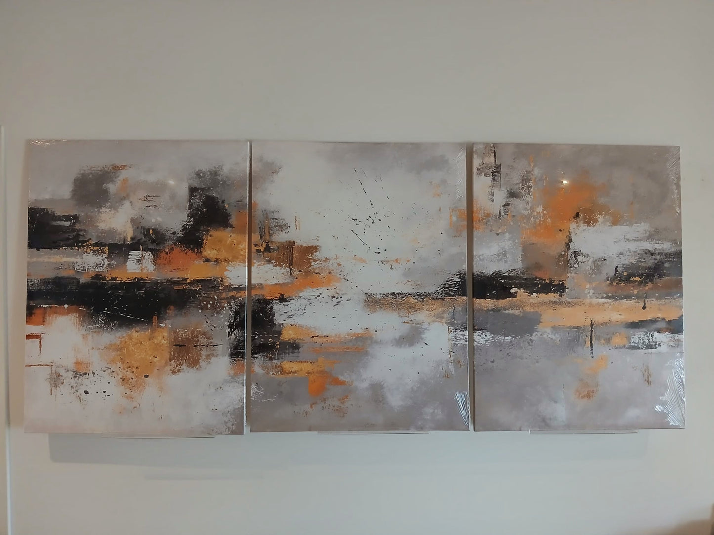 Abstract Urban Landscape Canvas Print Wall Art Set
