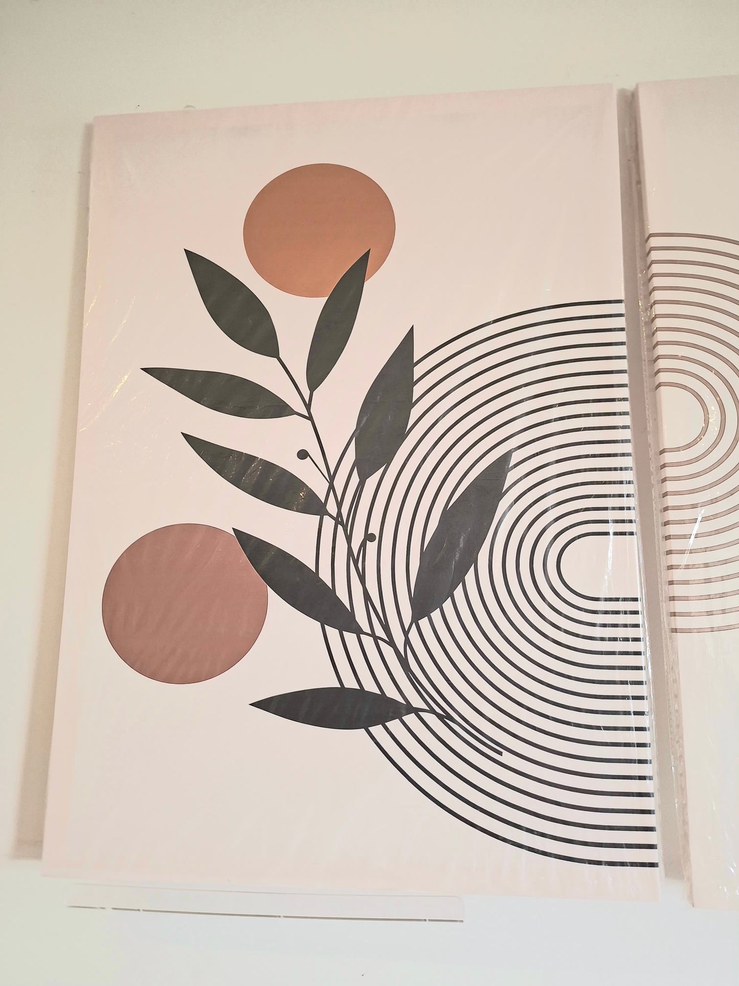 Bohemian Geometric & Nature Canvas Print Wall Art