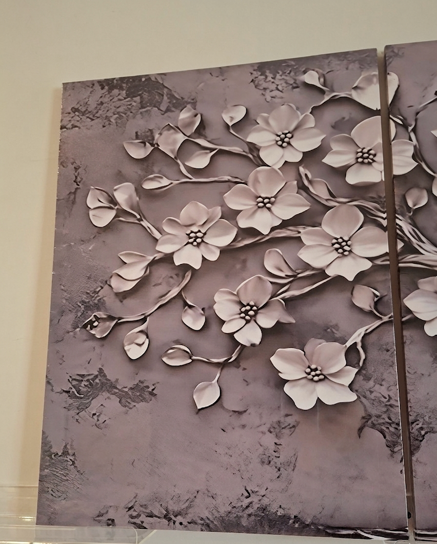 Blossom Tree Canvas Wall Art Set