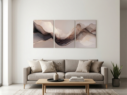 Modern Abstract Canvas Wall Art Set