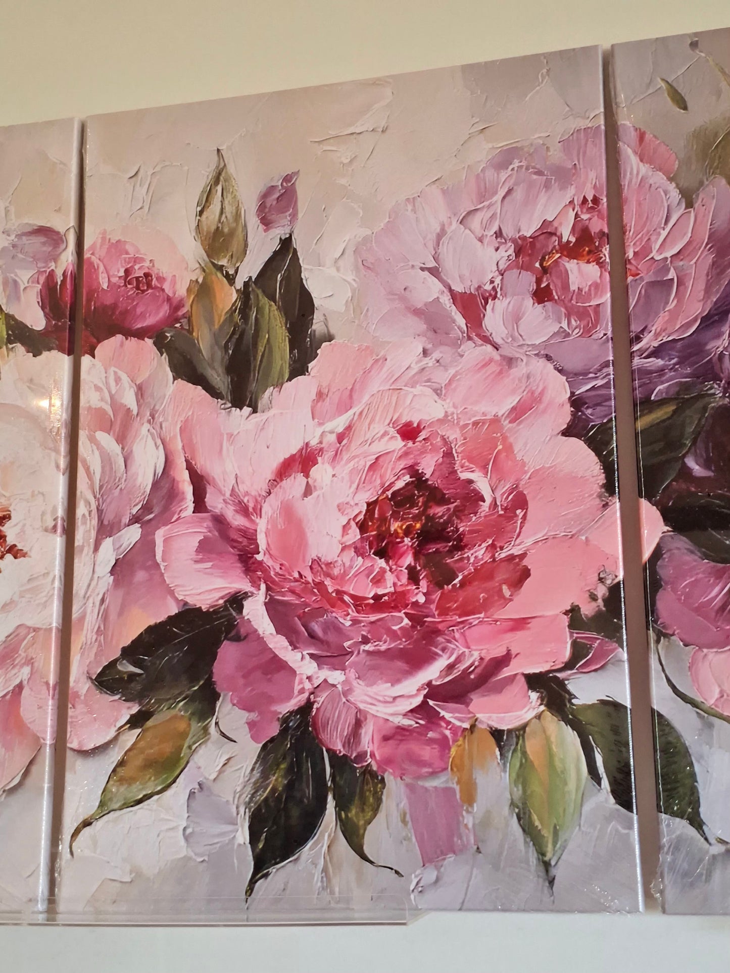 Elegant Floral Canvas Wall Art Set