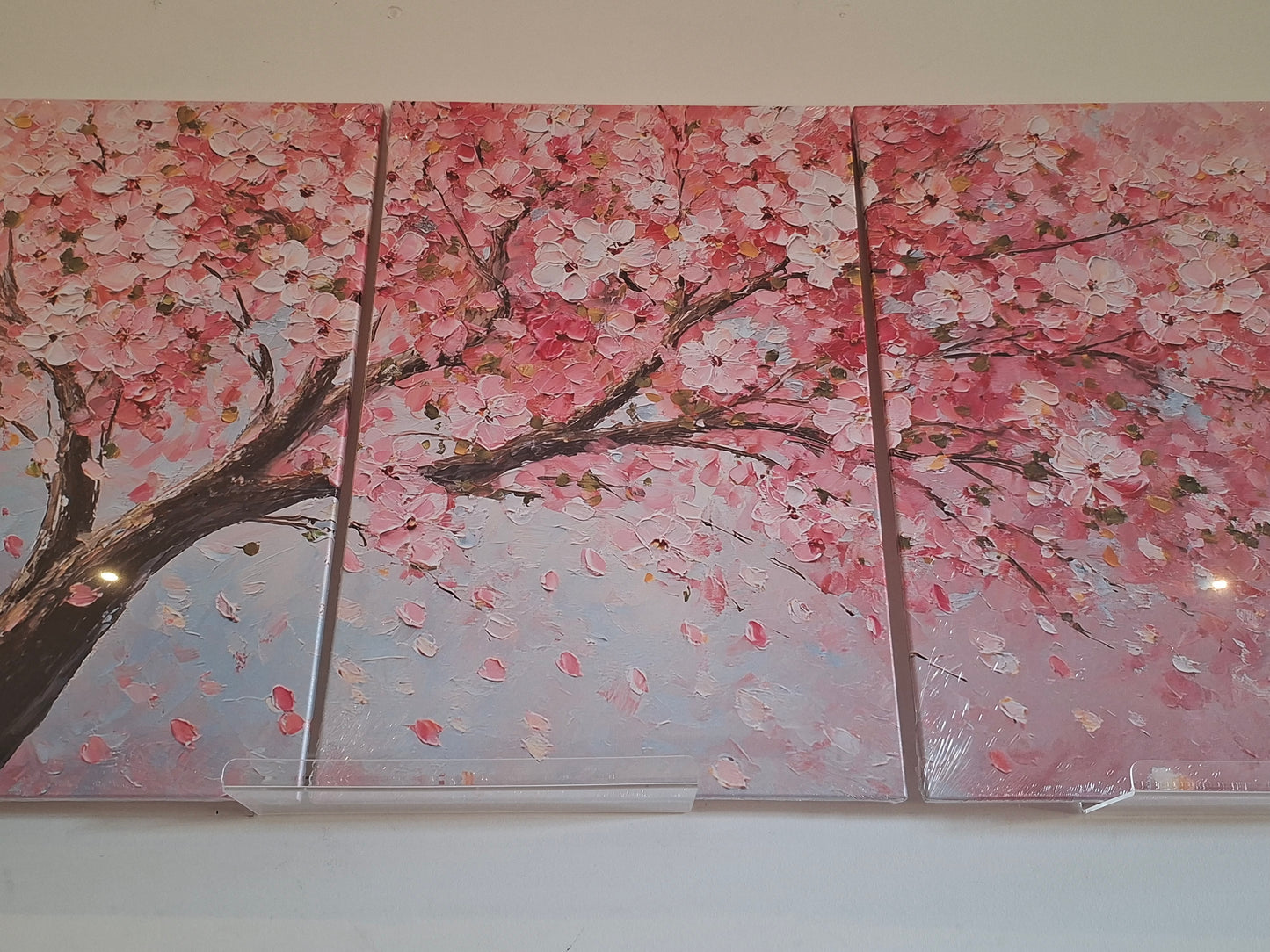 Cherry Blossom Canvas Wall Art Set