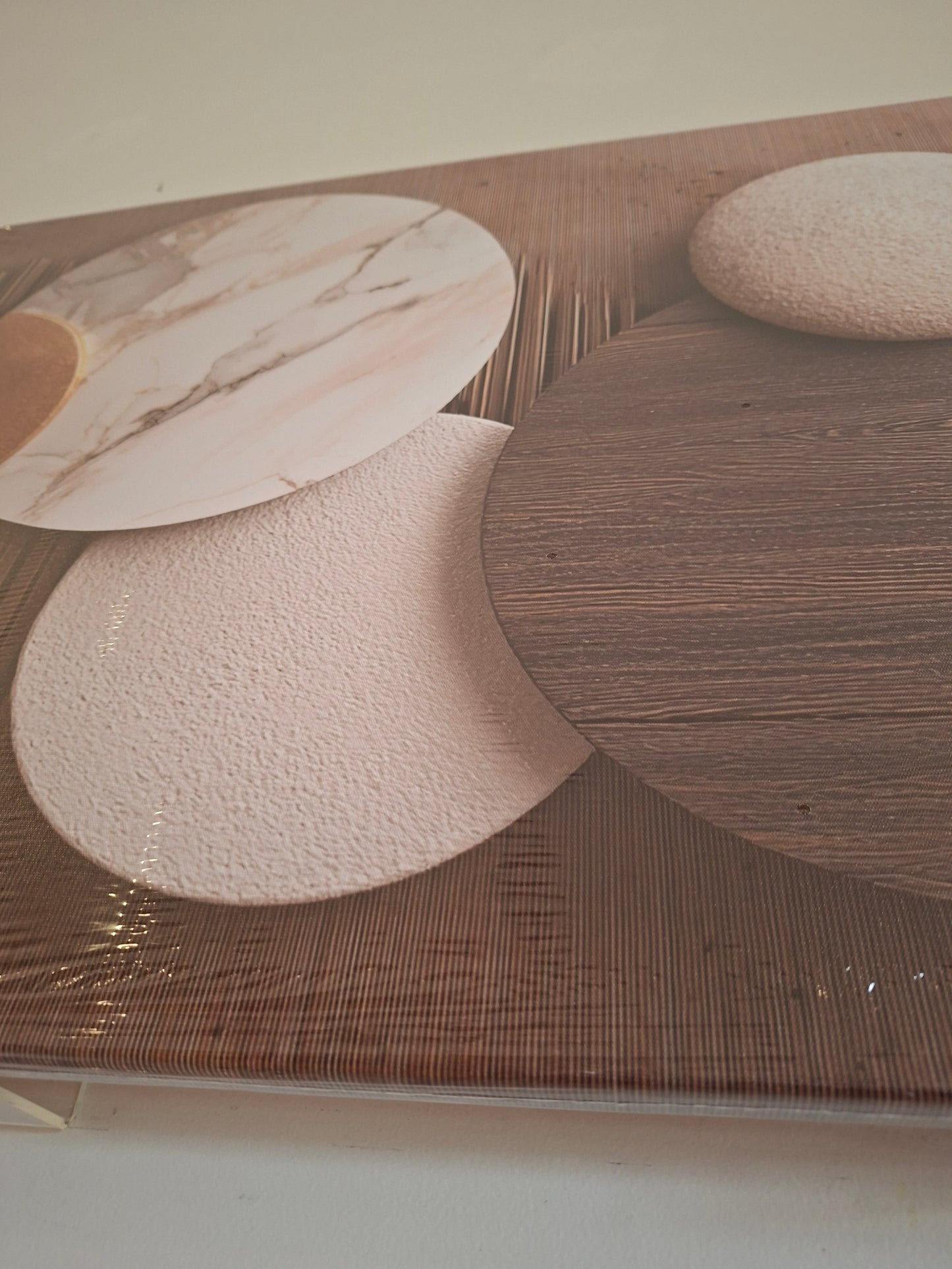 Minimalist Abstract Textured Look Wall Art 1pc