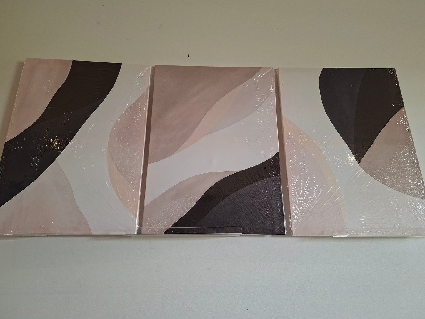 Modern Gradient Abstract Canvas Wall Art Set