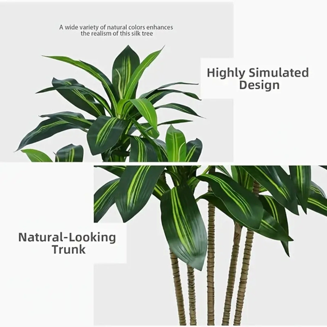 Artificial Corn Plant – Tropical Evergreen Accent Decor