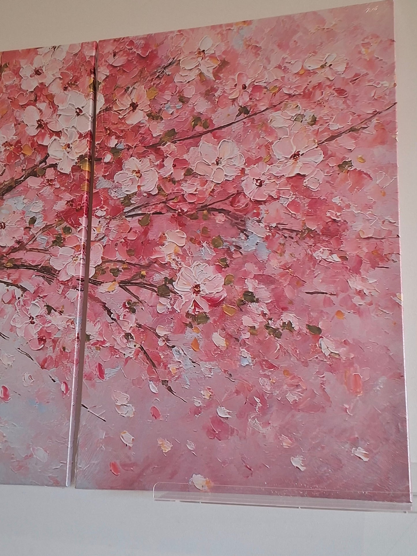 Cherry Blossom Canvas Wall Art Set