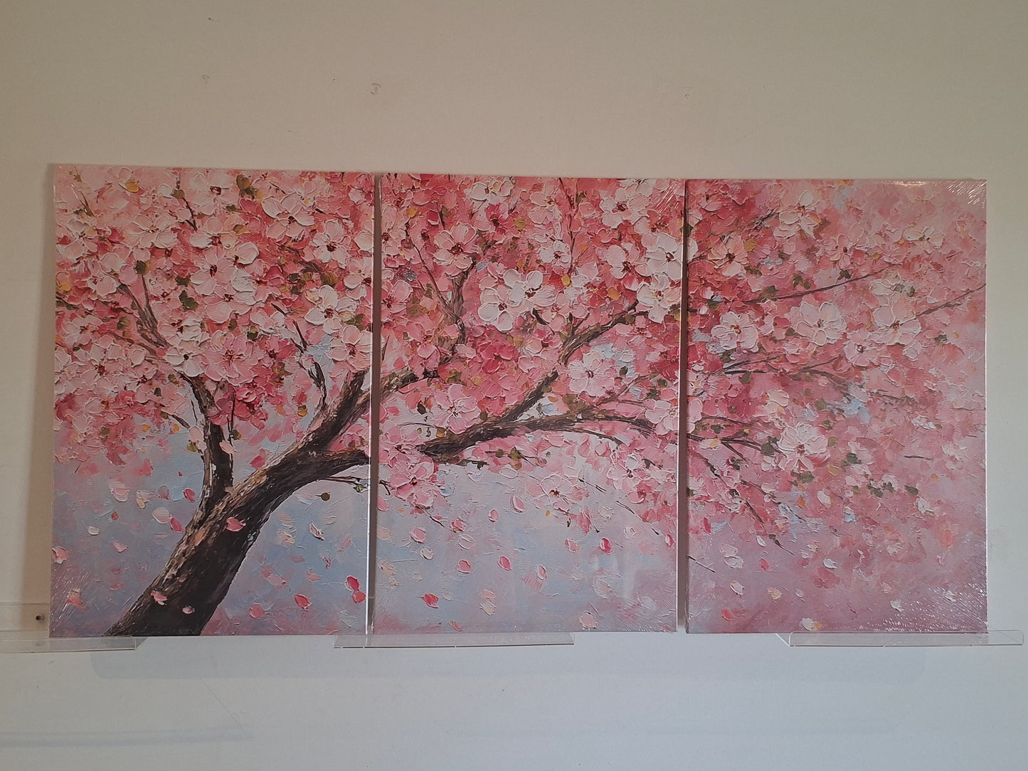 Cherry Blossom Canvas Wall Art Set