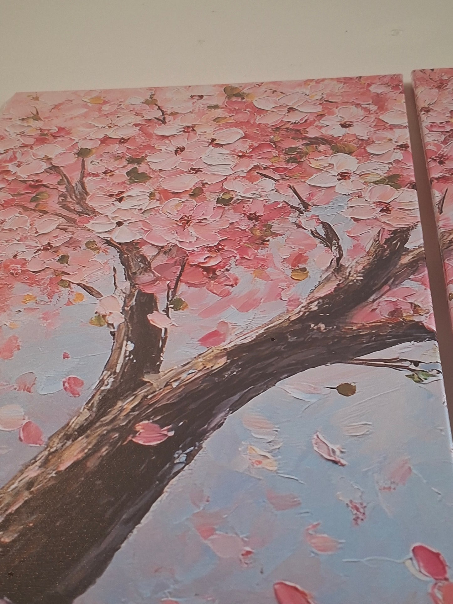 Cherry Blossom Canvas Wall Art Set