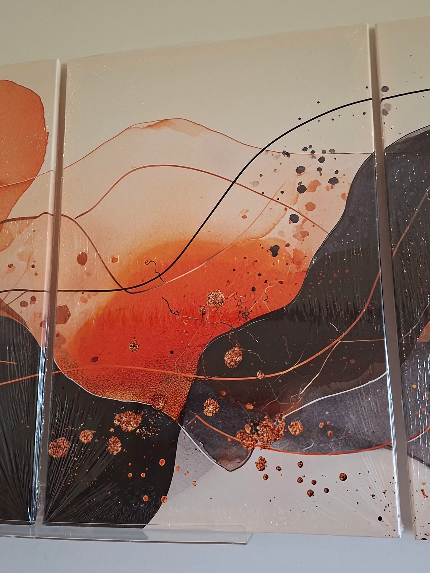 Elegant Gradient Abstract Wall Art Set