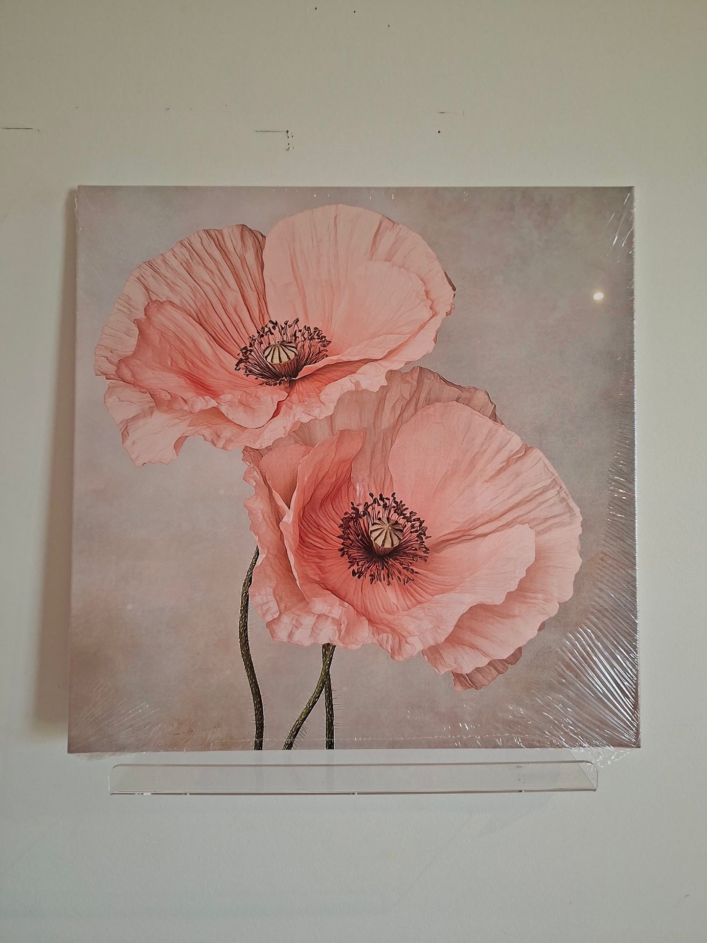 Romantic Floral Canvas Wall Art Set