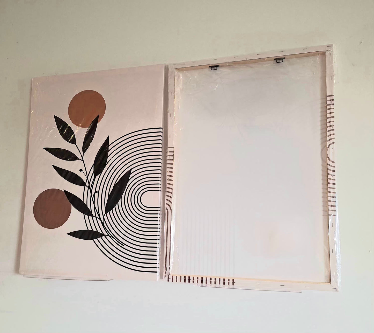Bohemian Geometric & Nature Canvas Print Wall Art
