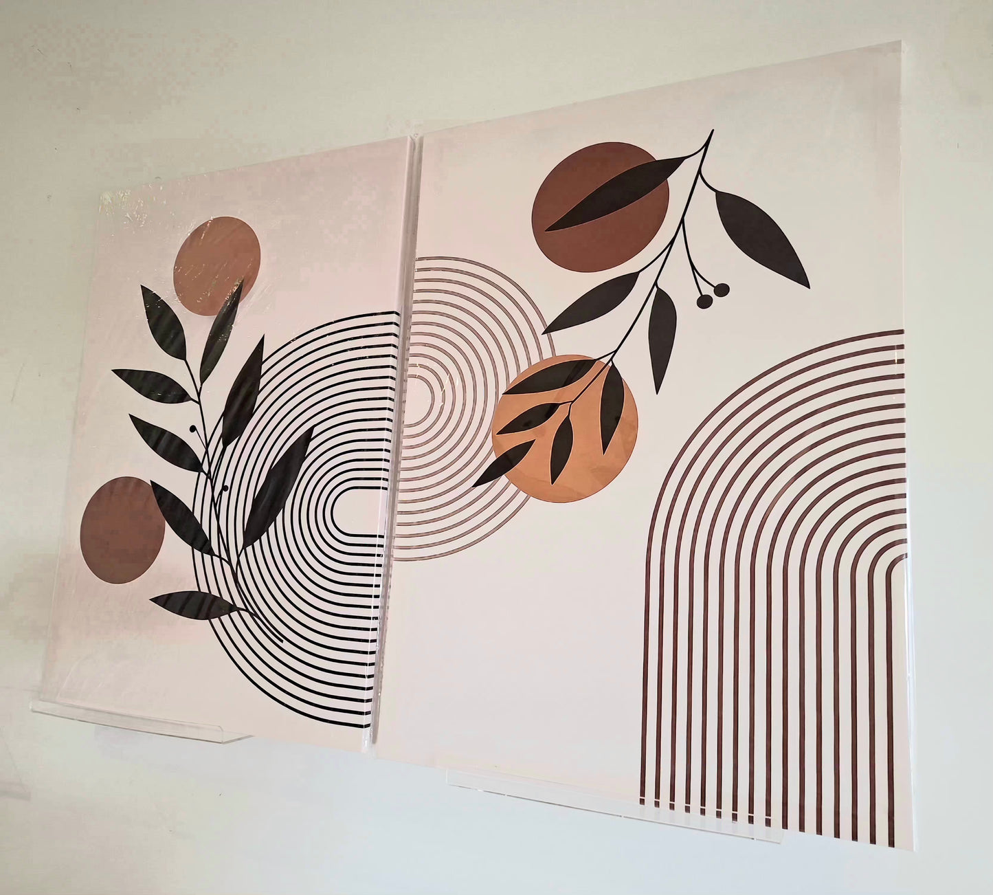 Bohemian Geometric & Nature Canvas Print Wall Art
