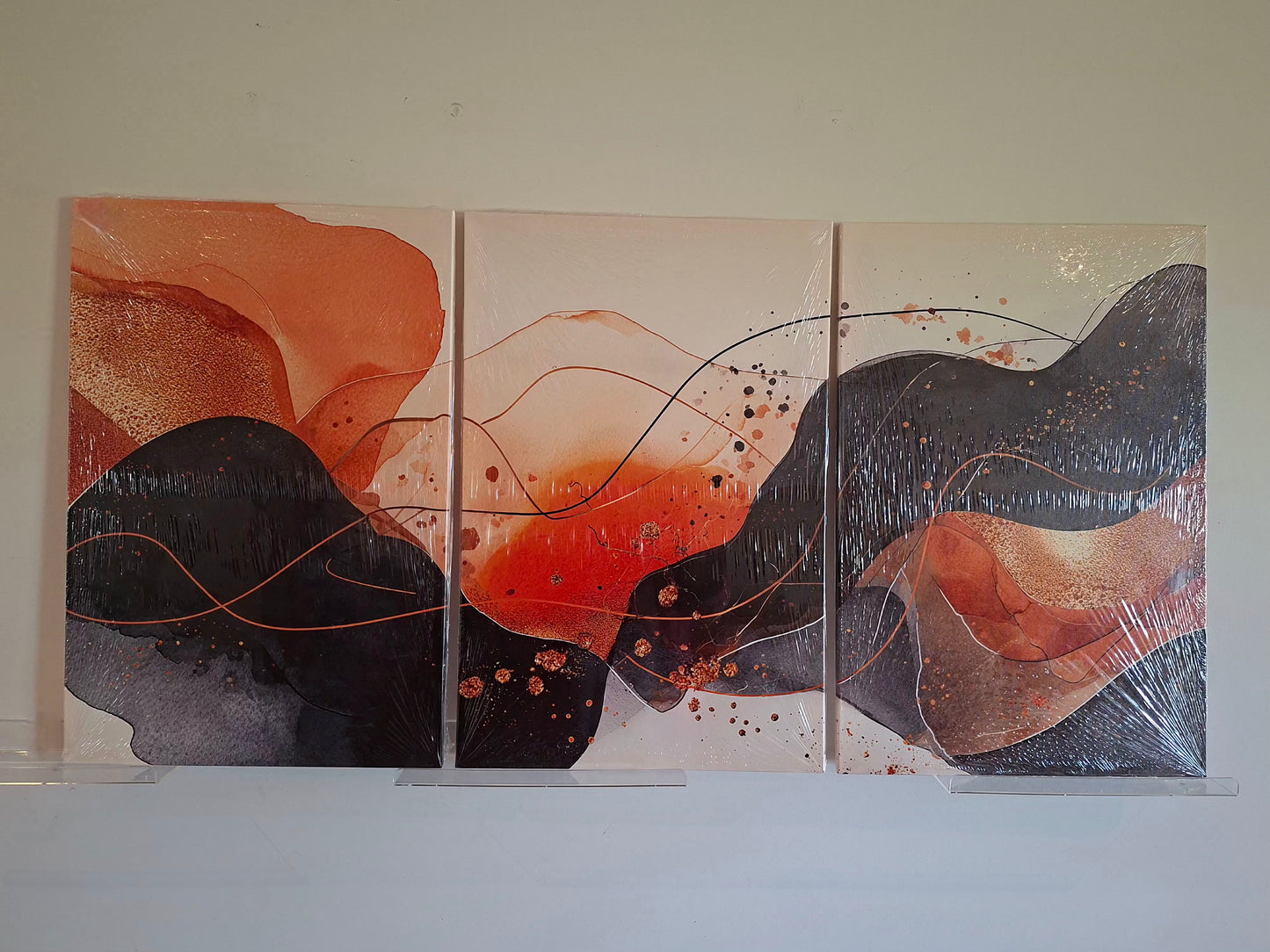 Elegant Gradient Abstract Wall Art Set