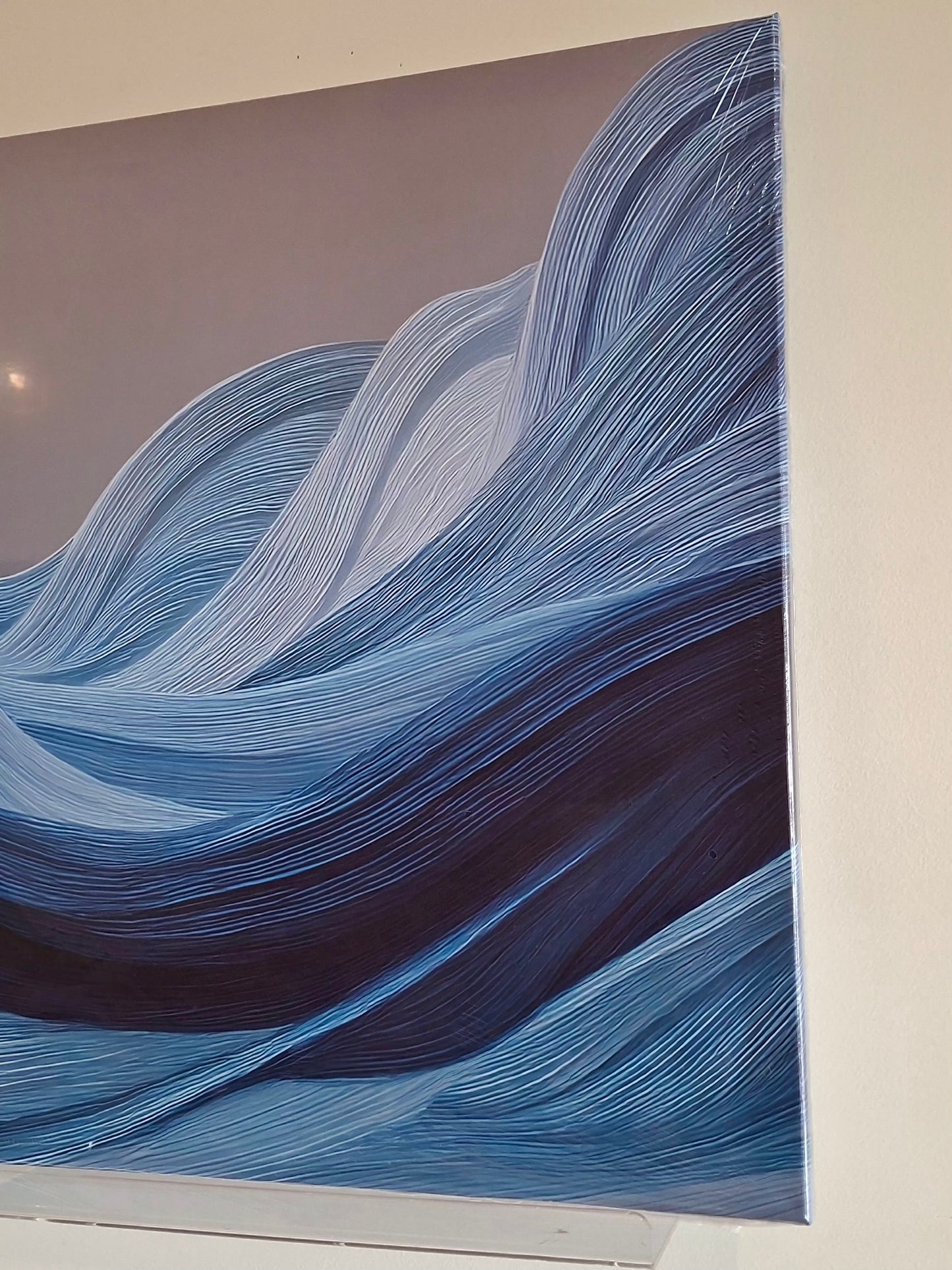 Modern Abstract Wave Canvas Wall Art - 1pc