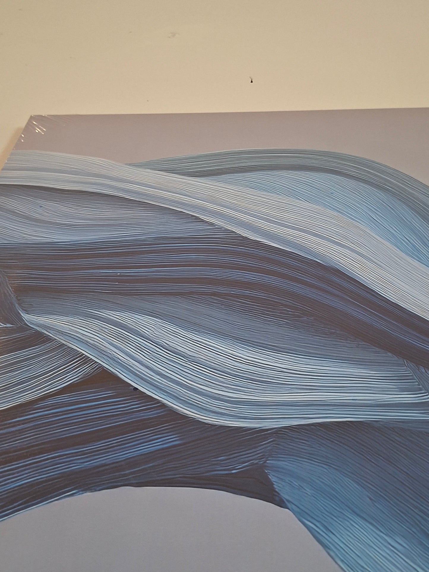 Modern Abstract Wave Canvas Wall Art - 1pc