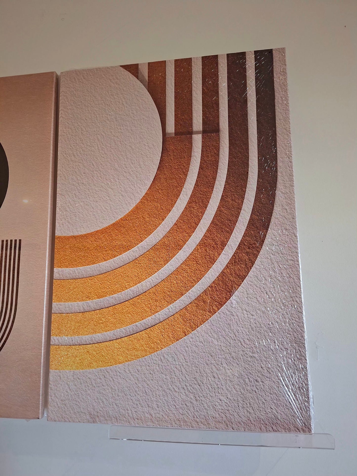 Minimalist Boho Gold Accent Wall Art Set