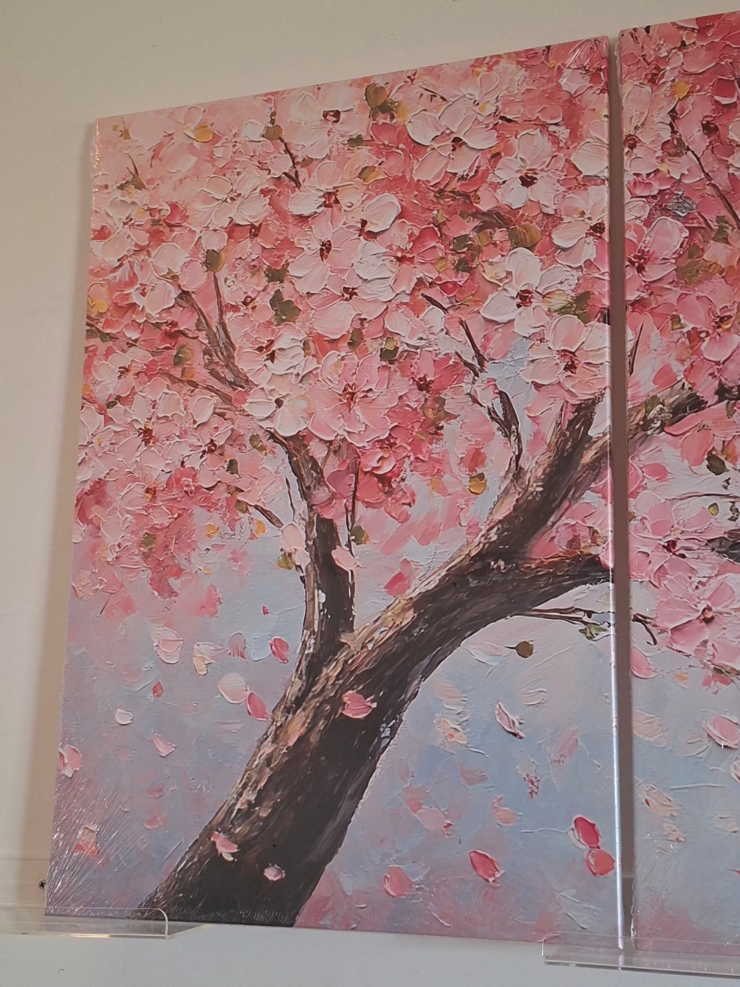 Cherry Blossom Canvas Wall Art Set