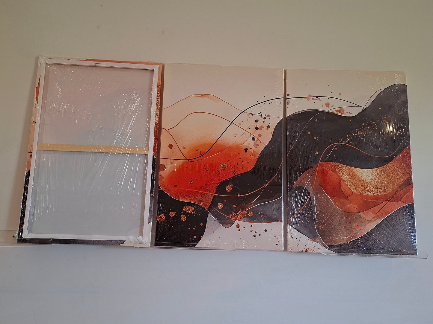 Elegant Gradient Abstract Wall Art Set