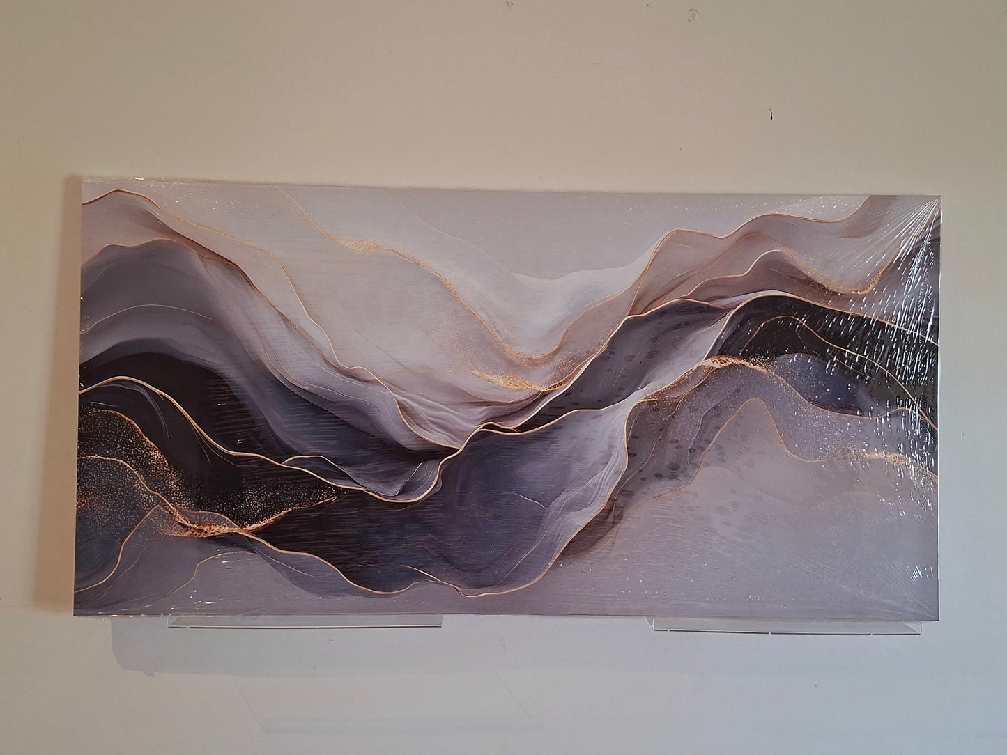 Abstract Fluid Canvas Wall Art 1pc