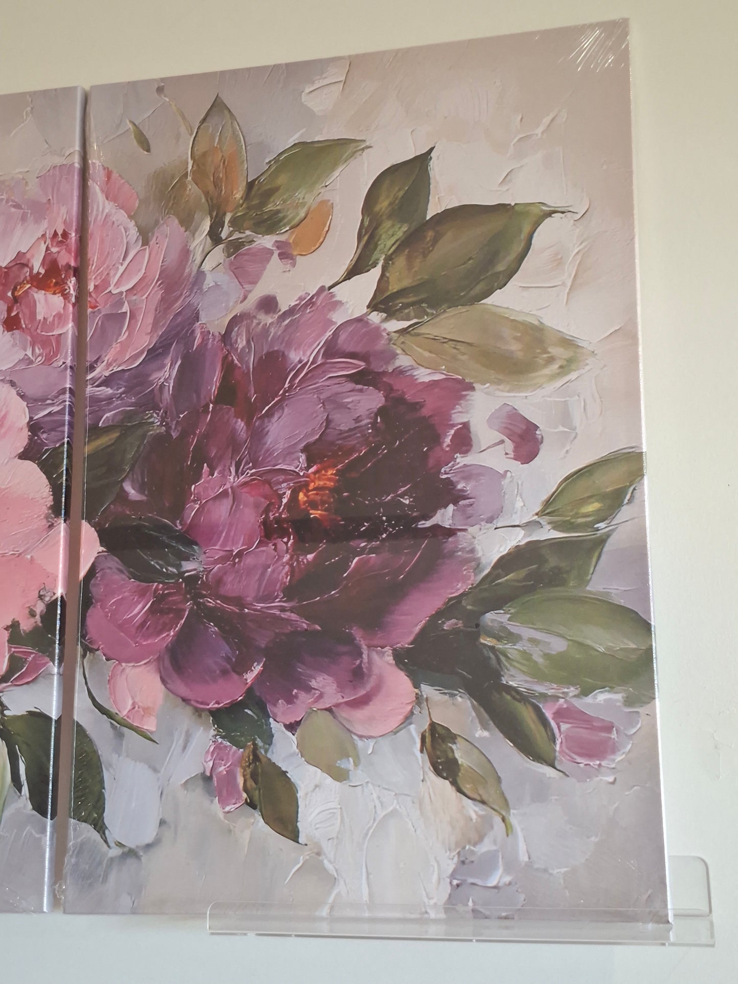 Elegant Floral Canvas Wall Art Set