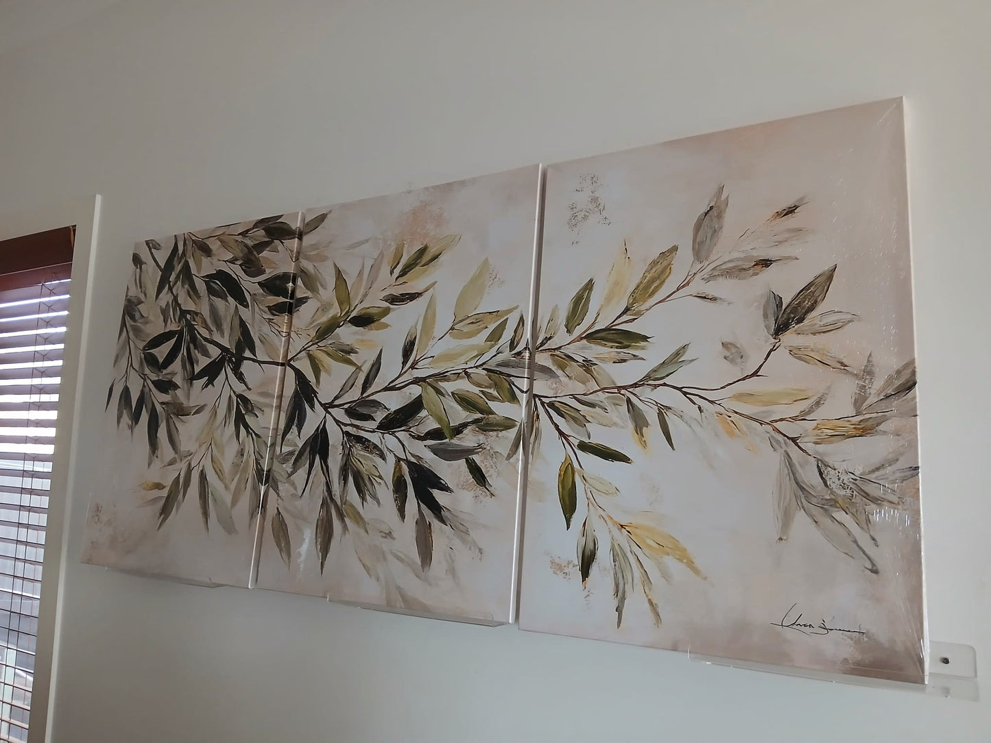 Greenery Botanical Canvas Print Wall Art Set