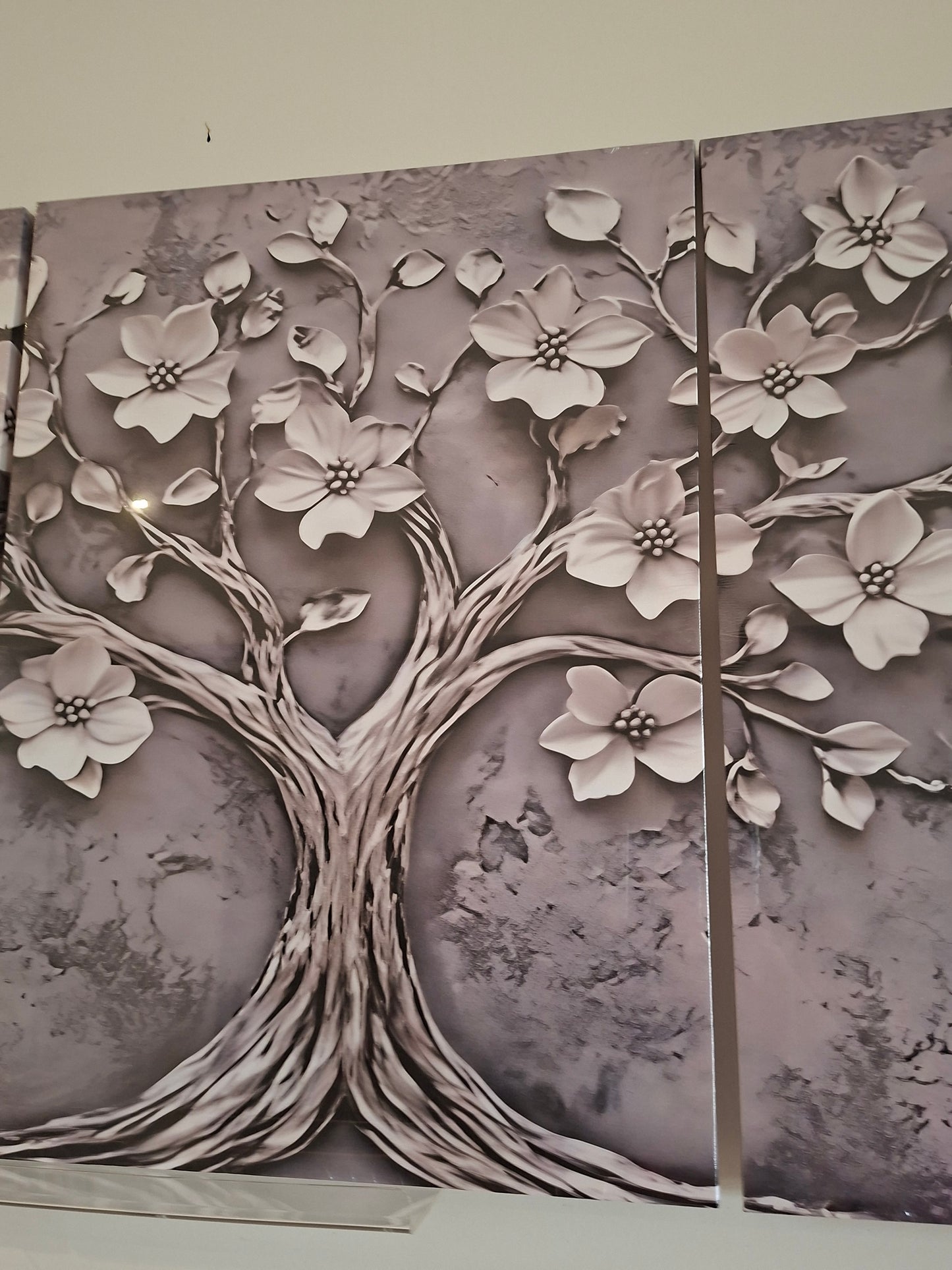 Blossom Tree Canvas Wall Art Set