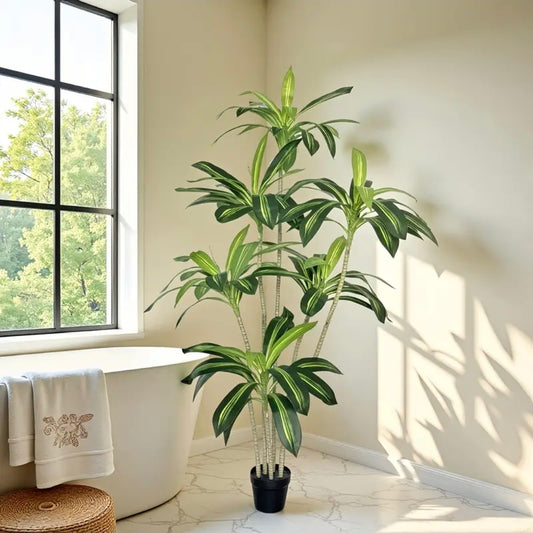 Artificial Corn Plant – Tropical Evergreen Accent Decor