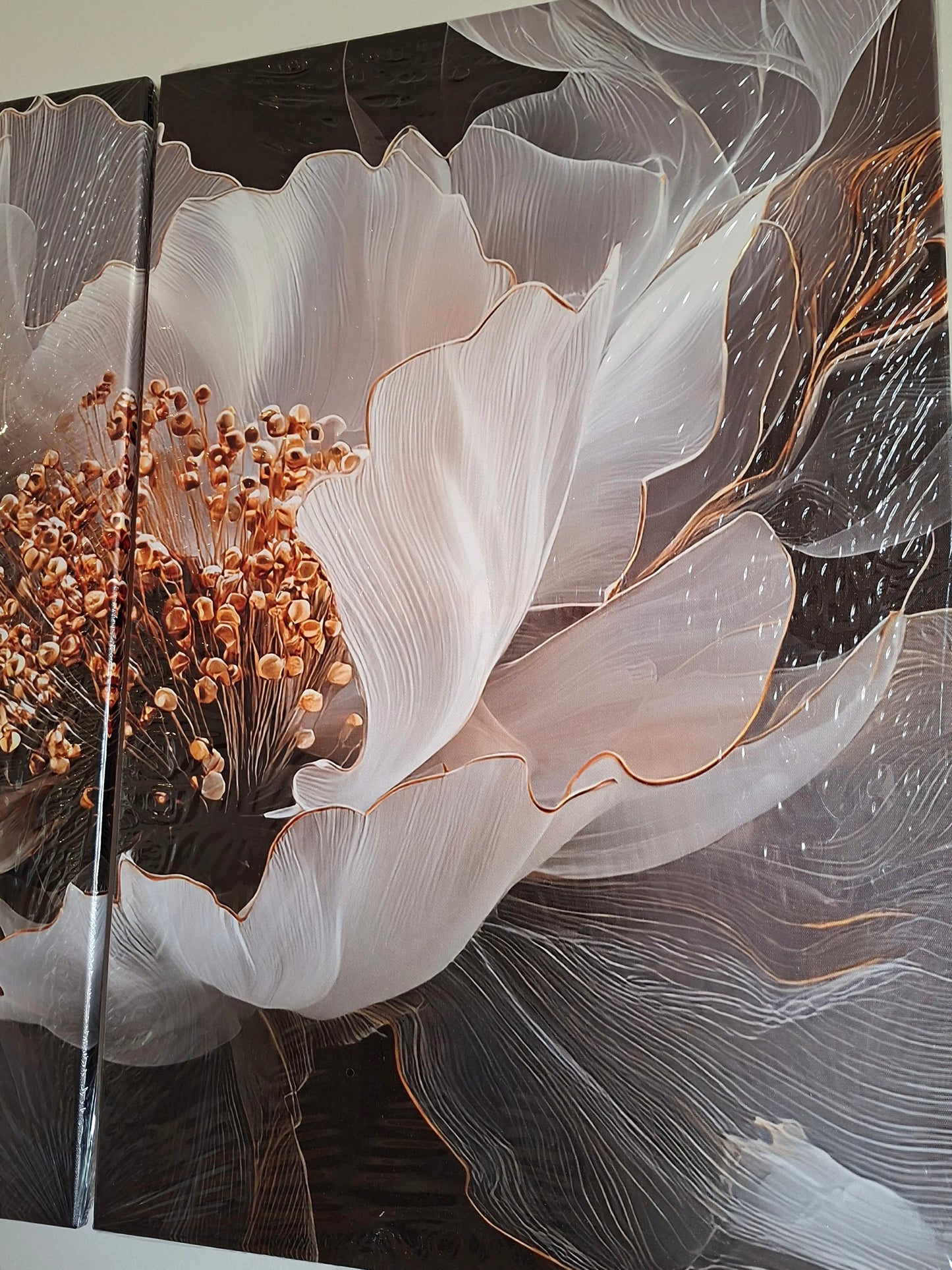 Elegant Bloom Canvas Wall Art Set